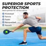 Tourna Blue Tint Glasses for Clear Sports Vision