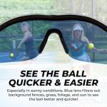 Tourna Blue Tint Glasses for Clear Sports Vision