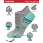 Saucony Women's Performance Heel Tab Socks - Grey