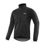 ARSUXEO Winter Softshell Cycling Jacket - Black XL