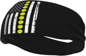 LOKLNEYK USA Flag Pickleball Headbands - Non-Slip