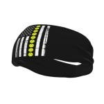 LOKLNEYK USA Flag Pickleball Headbands - Non-Slip