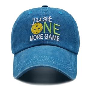 Embroidered Pickleball Baseball Cap for Men and Women