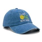 Embroidered Pickleball Baseball Cap for Men and Women