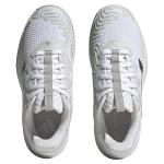 Adidas Women's SoleMatch Control Sneaker in White/Silver/Grey