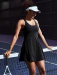 Women's Tennis Dress with Built-in Bra and Shorts