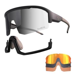 CRBN Pivot Pickleball Glasses - Photochromic Lens, Unisex