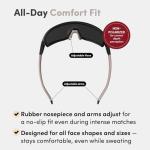 CRBN Pivot Pickleball Glasses - Photochromic Lens, Unisex