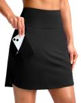 Women’s 18" High Waist Pickleball Skort with Pockets