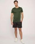 Men's Quick Dry Crew Neck Athletic T-Shirt 5-Pack