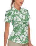 Women's Short Sleeve Polo Shirts for Pickleball