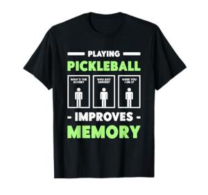 Pickleball Memory Dink Player Short-Sleeve Tee