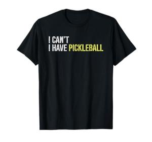 Pickleball Enthusiast T-Shirt