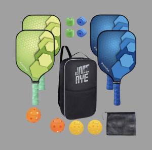 JoncAye USAPA Approved Pickleball Paddle Set