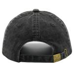 Women's Pickleball Daisy Embroidered Washed Denim Baseball Cap