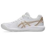 Asics Women's Gel-Dedicate 8 Pickleball Shoes - White/Champagne