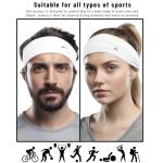 Duwoni Moisture-Wicking Sports Headbands for Pickleball