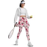 Yuolagixn Women's High-Waisted Pickleball Skirt-Leggings