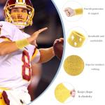 Absorbent Cotton Wrist Sweatbands for Pickleball - 6 Pack