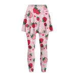 Yuolagixn Women's High-Waisted Pickleball Skirt-Leggings