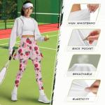 Yuolagixn Women's High-Waisted Pickleball Skirt-Leggings