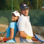 Absorbent Cotton Wrist Sweatbands for Pickleball - 6 Pack