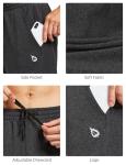 Men's Charcoal Lounge Sweatpants for Pickleball and Yoga