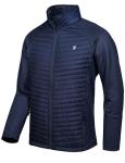 Men's Thermal Hybrid Hiking Jacket, Dark Blue, Size L