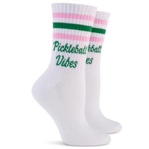 SOCKTOWN Women's Performance Pickleball Crew Socks
