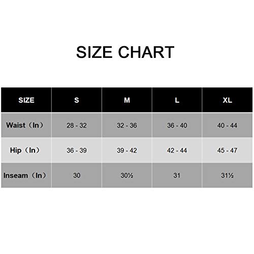 ZEROWELL Men's Athletic Zipper Pocket Sweatpants (Gray XL)