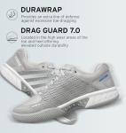 K-Swiss Women's Express Light Pickleball Shoe - Highrise/White