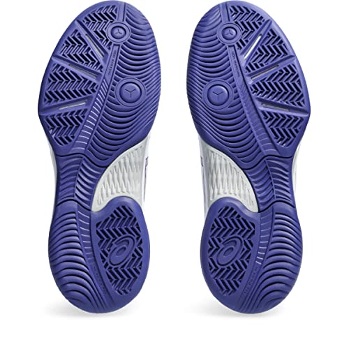 ASICS Women's Gel-RENMA Pickleball Shoes, White/Eggplant, Size 10