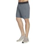 Skechers Men's 7" Turbulence Grey Pickleball Shorts