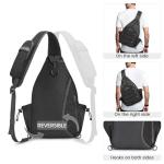 G4Free Pickleball Crossbody Sling Bag for Men and Women