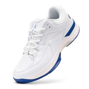 FitVille Men's Wide Pickleball Shoes for Comfort