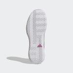 adidas Men's Pickleball Shoe, White/Silver/Carbon, Size 10.5