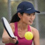 Navy Quick-Dry Headband with Sweatband for Pickleball