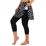 Women's Capri Skirted Leggings for Pickleball