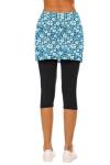 Ekouaer Women's High Waisted Pickleball Skirt Leggings