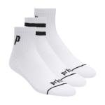 Prince Men's 3-Pack High Quarter Crew Socks
