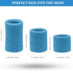 Multi-Size Moisture-Wicking Sweatbands for Pickleball