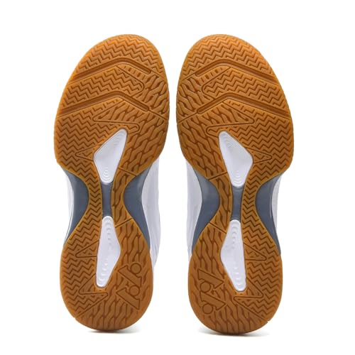 LEFUS Women's Pickleball Court Shoes - White, Size 8.5