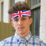 American Flag Sweatband for Pickleball and Sports