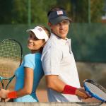 Absorbent 6-Pack Sports Wrist Sweatbands - Red