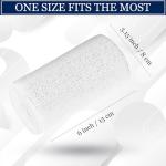 Absorbent 6-Inch Cotton Wrist Sweatbands (4 Pack)