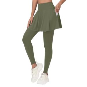 Women’s Pickleball Skirted Leggings with Pockets