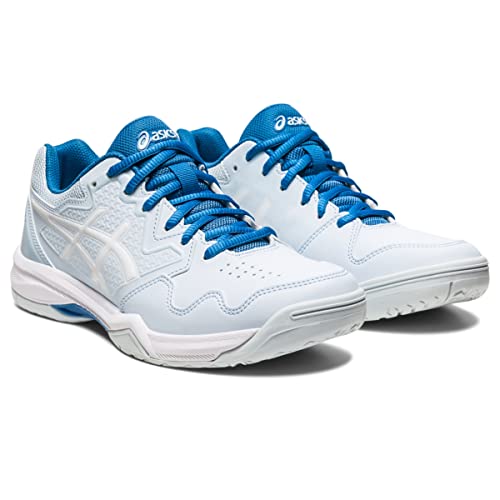 ASICS Women's Gel-Dedicate 7 Pickleball Shoes, Sky/White