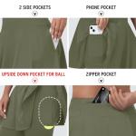 Women’s Pickleball Skirted Leggings with Pockets