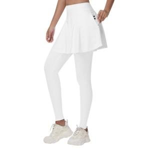 Women's Athletic Skirted Leggings for Pickleball