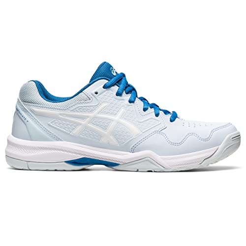 ASICS Women's Gel-Dedicate 7 Pickleball Shoes, Sky/White